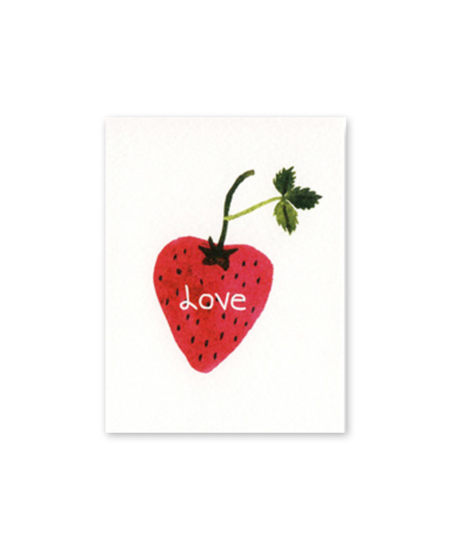 M Card - Strawberry