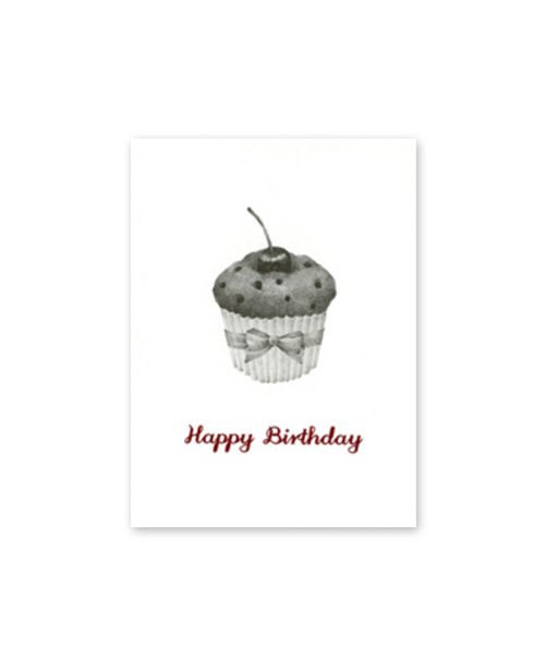 M Card - Cupcake Birthday