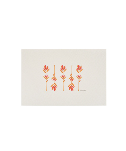 Flower Card - Gentian